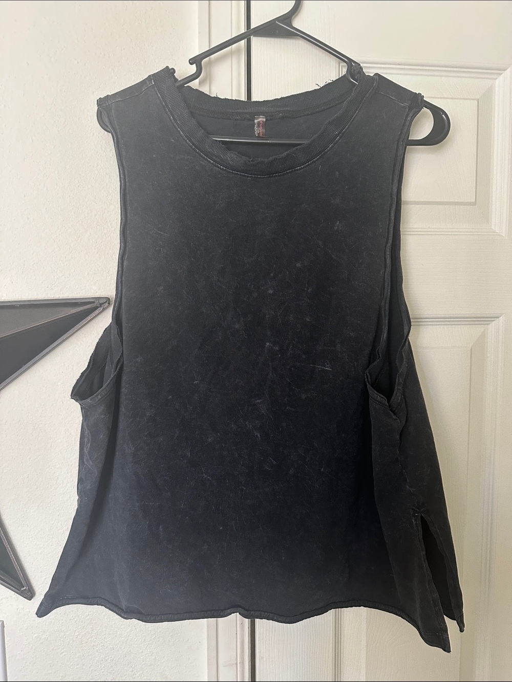 FP Movement by Free People Washed Black Muscle Tee